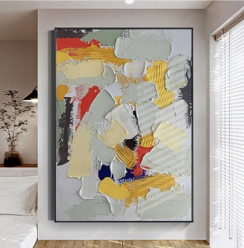 Artworks in 150 Subjects Painting - Abstract 01 by Palette Knife wall art minimalism